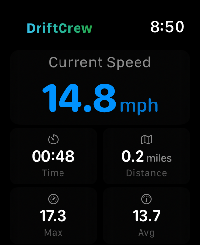 Apple Watch Speed Tracking